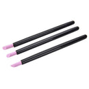 Nail Art Cuticle Remove Ceramic Scrubs Manicure Stick Stone Tips LJAU