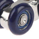 Sliding Door Roller  4 Wheels Home Room Wood Door Hanging Wheels Rail TrackB Kw