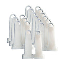 20pcs/set Motorcycle Fast Buckle Helmet Lock Buckle Quick Release for Motorbike