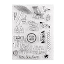 Handmade Umbrella Clear Silicone Stamp Scrapbook Photo Album Craft DIY Card W5Z0