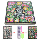 DIY Special Shaped Diamond Painting Gorgeous Swan 50 Pages A5 Notebook