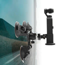 Car Triple Cup DSLR Camera Suction Cup Base Tripod + 360 Degree Rotating