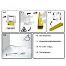 100/bag Tile Leveling System 50 Clips+50 Wedges Tile Leveler Spacers