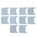 10Pcs Wireless Wifi Mini PCI-E Half To Full Size Card Bracket Adapter ZYBX