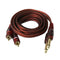 1.5m/4.92ft RCA to 1/4 Cable, Quarter inch Jack to RCA Male Y Splitter Aux LOT