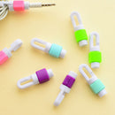4x Chic Data Line Protection Anti Breaking Protective Sleeve For Earphone Line