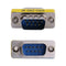 2pcs DB9 Male to Male Adapter Gender Changer Serial RS232 Coupler Straight