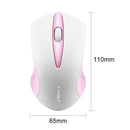 Q2 1200dpi Rechargeable Mouse Computer PC 2.4G Wireless Mute Mice (White)