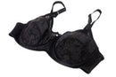 Special bra, bag silicone bath, silicone brace (40/90, black)