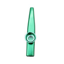 Kazoo Aluminum alloy Metal with 5 pcs Gifts Flute Diaphragm for Children Mu D1J2