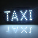 Auto White 45 LED Cab Taxi Roof Sign Light 12V Vehical Inside Windscreen Lamp JR