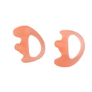 2pcs L+R Open Ear Insert Earmold for Acoustic Tube Earpiece Size Small Pink