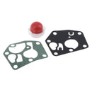 Carburettor Gasket Diaphragm &Primer Bulb Kit For Briggs