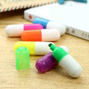 5PCS Cute Highlighter Fluorescent Maker Pen Office School Stationery Supply S4K0