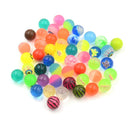 10pcs 25mm Bouncy Ball High quality child elastic rubber ball Kid of pinball f+