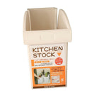 Kitchen Cabinet Pot Lid Spice Jar Utensil Organizer Container Khaki