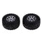 2pcs 1/18 RC Car Rubber Tire Tyres For WLtoys A949 A959 A969 A979 K929