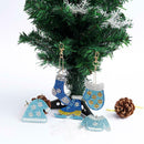5pcs Special Shaped Full Drill Diamond Painting Christmas Keychains Women Girls