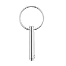 2PCS Stainless Steel Bimini Top Quick Release Pins Hardware for Boat/Yachts
