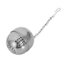 Stainless Steel Egg Shaped Tea Kettles Infuser Strainer Locking Spices Ball