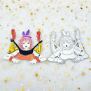 Metal Cutting Dies Stencils for DIY Scrapbooking Photo Album Girl Embossing