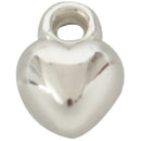 200pcs Love Heart Charm Drops&Pendants 8x6mm