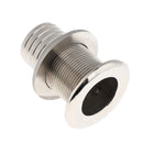 Boat Thru Hull Fitting/Drain 1-1/2inch Hose Barb Marine 316 Stainless Steel