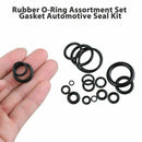 225 Pcs Rubber O Ring Oring Seal Plumbing Garage Sealing Assort Set Kit 18 Sizes