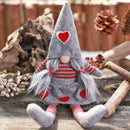 Christmas Faceless Land God with Beard Legs Pendant Best Gift Decor (Girl)