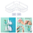 Bathroom Shower Shelf Organizer Punch Free Holder Shampoo Storage Rack