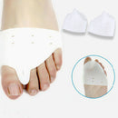 2pcs Silicone Toe hallux valgus Separators Straighteners Bunion Relief