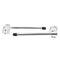 45mm CNC Aluminium Alloy Motorcycle Clip-On Handle Bar Handlebars - Chrome