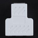 RJ45 Splitter Adapter 1 to 2 Ethernet Socket For PCB Board Welding(White)
