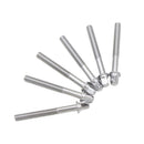6 Pieces Drum Screws Tension Rods Short Screws Bolts Parts for Drum Band