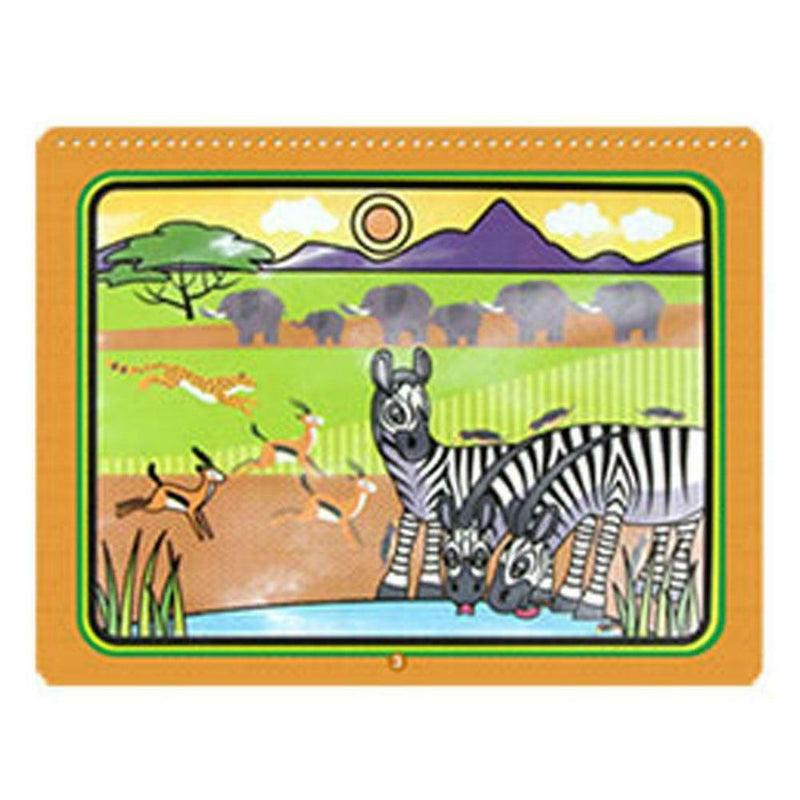 Reusable Color Magic Water Painting Book Kids Doodle Draw Board Toys/Animal