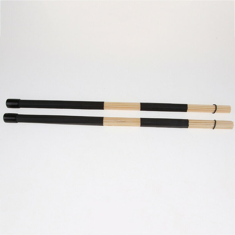 Durable Jazz Drum Set Rod Brush Stick Drumsticks with Non-slip Handle