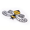 Fashion bee embroidered sew iron on patch badge fabric bag clothes applique JR