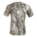 Men's Short Sleeve T Shirt Hunting Bionic Camouflage Quick Dry Clothing XL