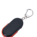 Anti-Lost Alarm Key Finder Locator Keychain Whistle Sound LED(Random Color) A