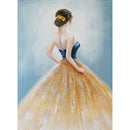 Diamond Painting Dress Girl Cross Stitch 5D DIY Special Shaped Embroidery A