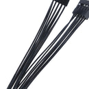 9Pin HD Audio 1 to 2 Port Multiplier Y Splitter Male to Female Extension CableLJ