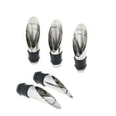 5pcs Red Wine Fast Pourer Stainless Steel Pourer Wine Pouring Utensil