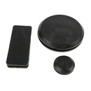 Longboard Replacement Glove Palm Pucks Blocks Slider Puck Set Protect Black