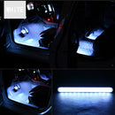 F8 RGB LED Car Interior Atmosphere Lights Sound Activated with Remote (5V)