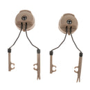 Rail Adapter Attachment Kit for MICH FAST Rails Adapter Set Tan