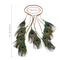 Peacock Boho Headband Feather Headpiece Peacock Costume Ethnic Wedding Women