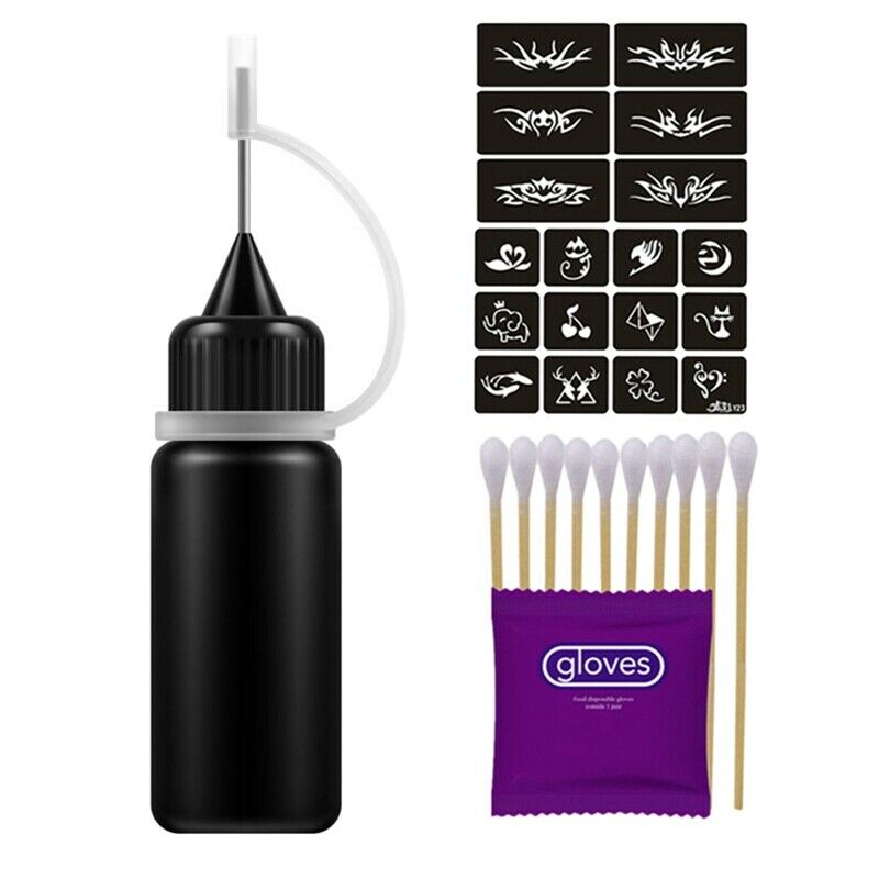 Temporary Tattoo Ink Natural Long Lasting Organic Jagua Fruit Gel/Ink No Ch X7F8