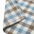 Tablecloths modern simple polyester cotton dyed waterproof lattice table cl