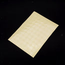 1050Pcs Clear PVC Round Stickers Adhesive Stick Label Dia. 19mm