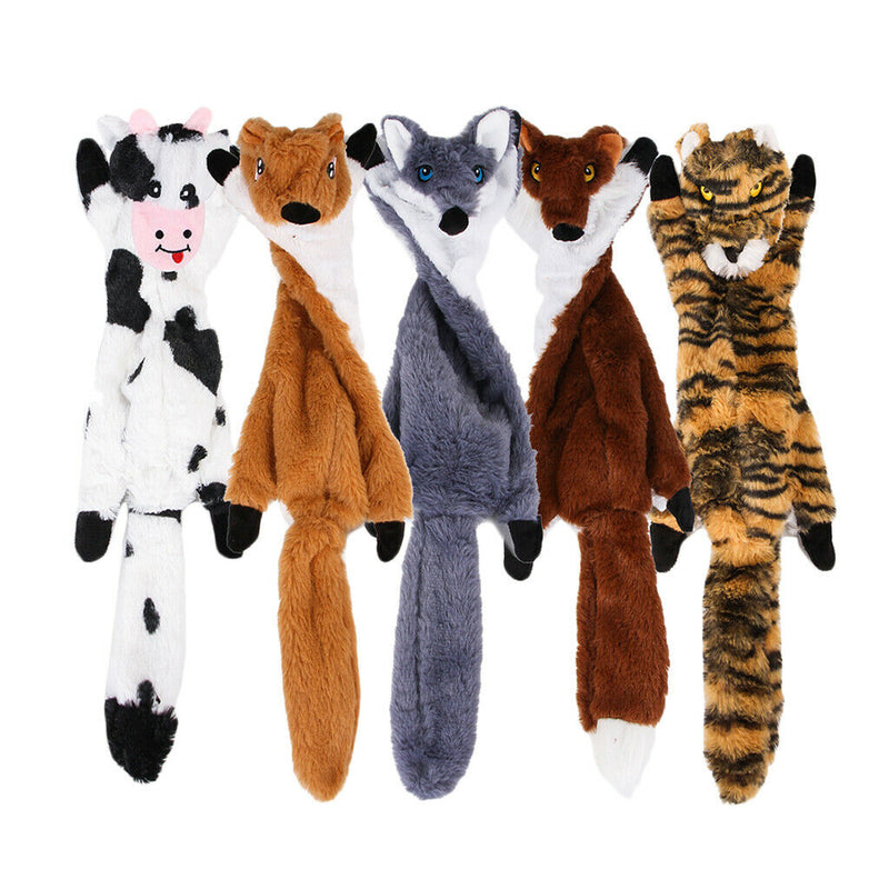 5pcs Crinkle Dog Toys Squeaky Dog Toys No